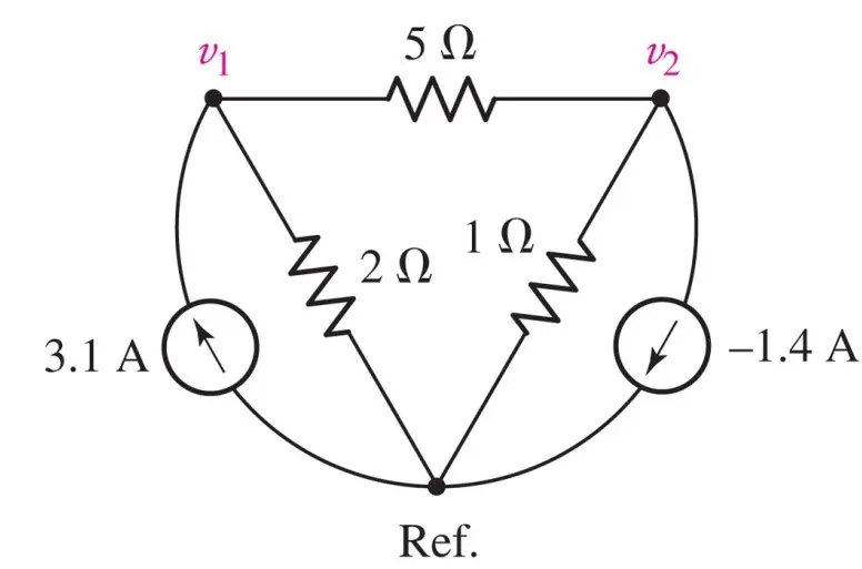 Nodal Analysis 使用图例